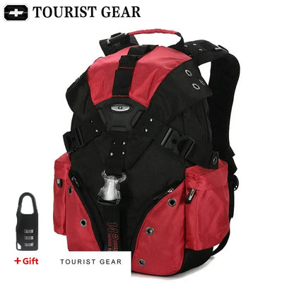 bagpack mochila swiss Travel rugzak TOURIST GEAR 15.6 inch laptop business backpack waterproof men sac a dos homme