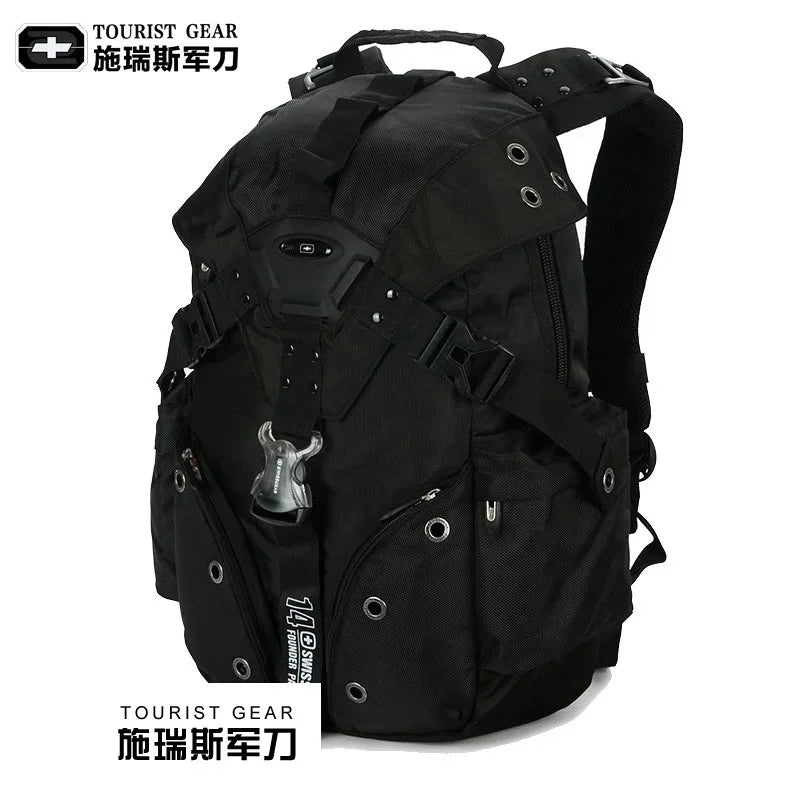 bagpack mochila swiss Travel rugzak TOURIST GEAR 15.6 inch laptop business backpack waterproof men sac a dos homme