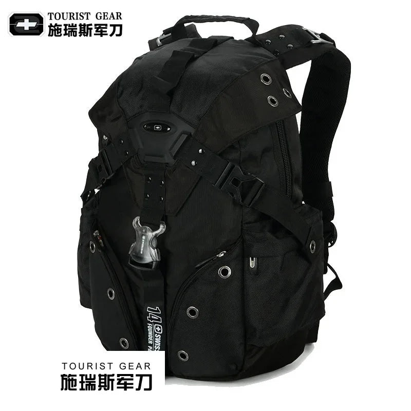 bagpack mochila swiss Travel rugzak TOURIST GEAR 15.6 inch laptop business backpack waterproof men sac a dos homme