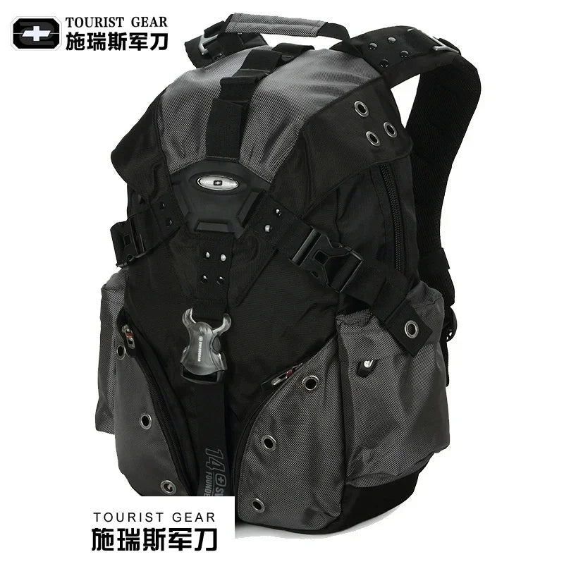 bagpack mochila swiss Travel rugzak TOURIST GEAR 15.6 inch laptop business backpack waterproof men sac a dos homme