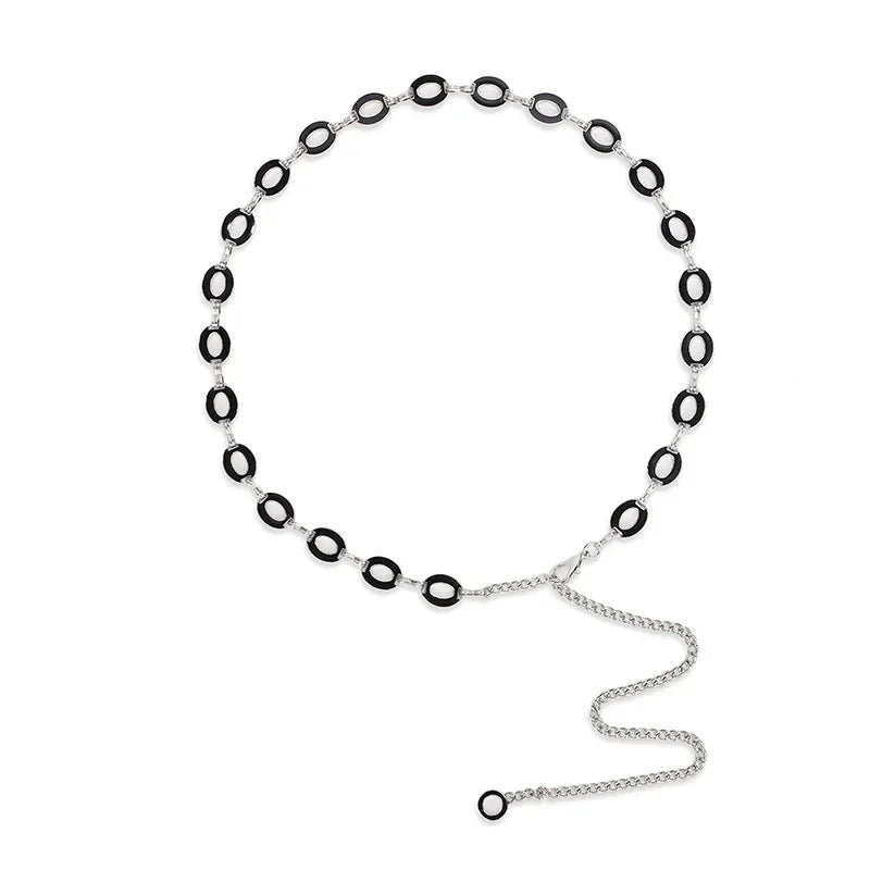 band Cool Love Decoration Skirt Versatile Pearl Waist Chain Fashion Designer Belts for Women