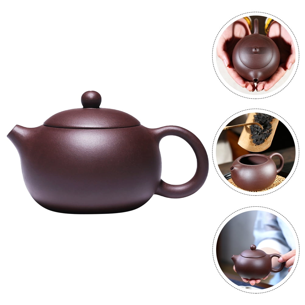 Teapot Tea Pot Clay Kettle Ceramic Chinese Yixing Zisha Porcelain Asian Purple Sand Japanese Coffee Xishi Kung Fu Kungfu