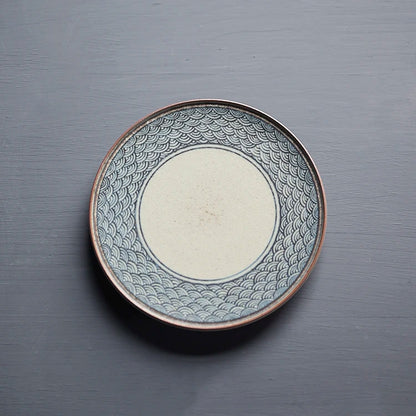 beginning of the pure manual only three tureen under glaze blue coarse pottery tureen xiangyun pot of kung fu tea cups