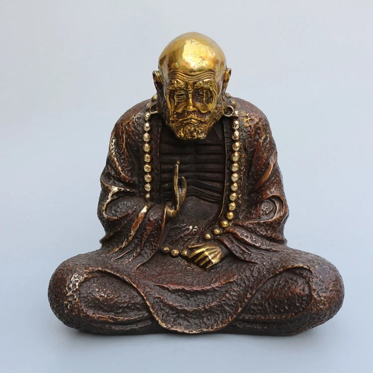 bless family Safety Health luck Talisman #office home shop efficacious Protection Damour Buddha FENG SHUI bronze statue