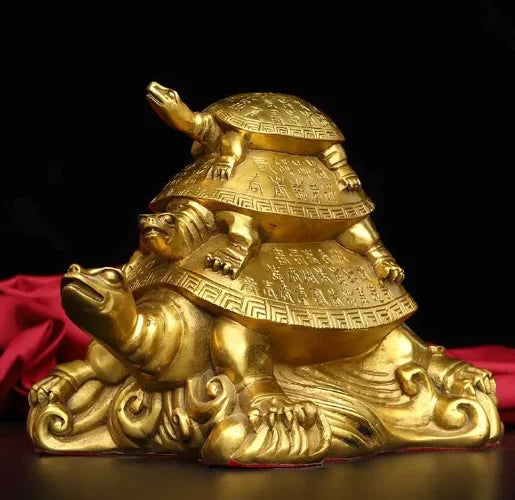 blessing life of three generations of turtles Three turtles blessing The tortoise generation generation rich health Zroom Art