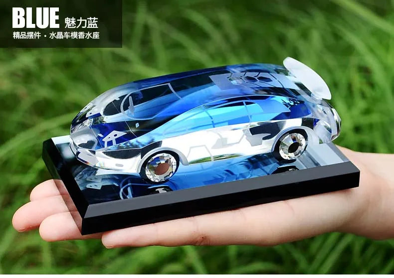 boyfriend TOP COOL passion Birthday gift HOME CAR Decoration 3D Crystal Super racing Car model ART statue - HOT SALE