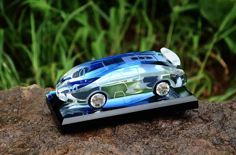 boyfriend TOP COOL passion Birthday gift HOME CAR Decoration 3D Crystal Super racing Car model ART statue - HOT SALE