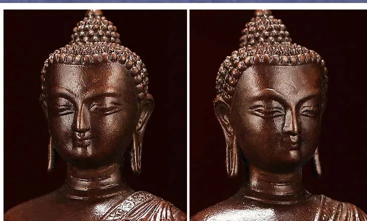 buddhism Buddhist pocket Travel Carry-on Accompanying talisman bless safety good luck Tibet Handmade Amitabha Buddha statue