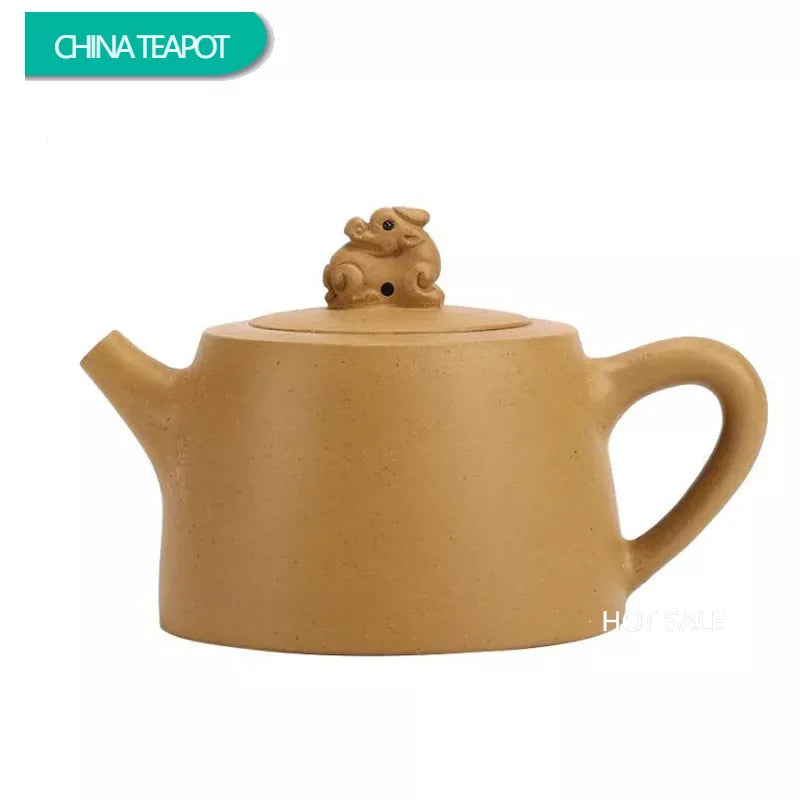 200ml Authentic Yixing Purple Clay Teapot Master Handmade Tea Pot Raw Ore Duan Mud Kettle Chinese Zisha Tea Set Customized Gifts