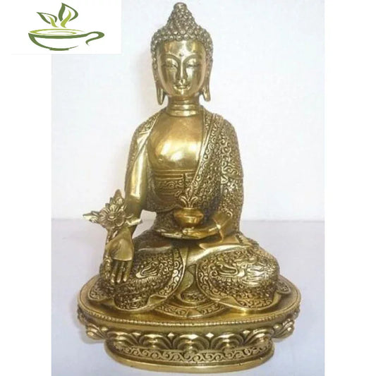 Tibetan Tibetan Buddhism Bronze Medical Buddha Statue