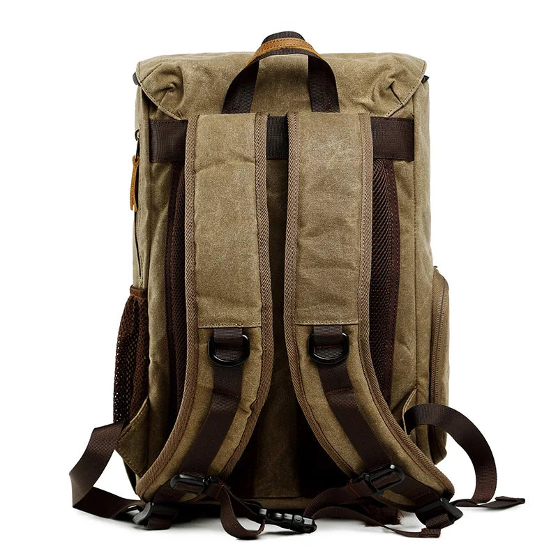 camera bag Canvas Batik Waterproof Photography Outdoor Wear-resistant Large Photo Camera for Fujifilm Nikon Canon Sony Backpack