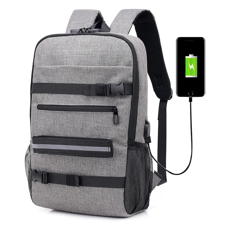 canvas men fashion Usb school backpack laptop computer the nightmare befor christmas my melody