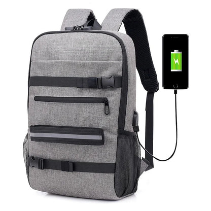 canvas men fashion Usb school backpack laptop computer the nightmare befor christmas my melody