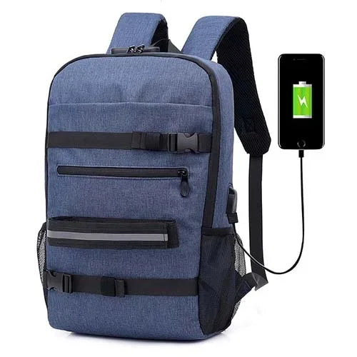 canvas men fashion Usb school backpack laptop computer the nightmare befor christmas my melody