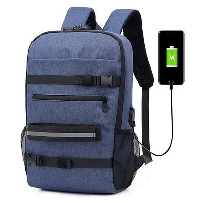 canvas men fashion Usb school backpack laptop computer the nightmare befor christmas my melody