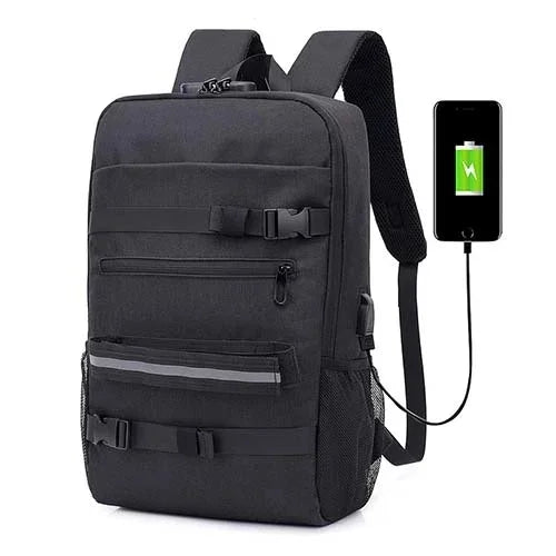canvas men fashion Usb school backpack laptop computer the nightmare befor christmas my melody