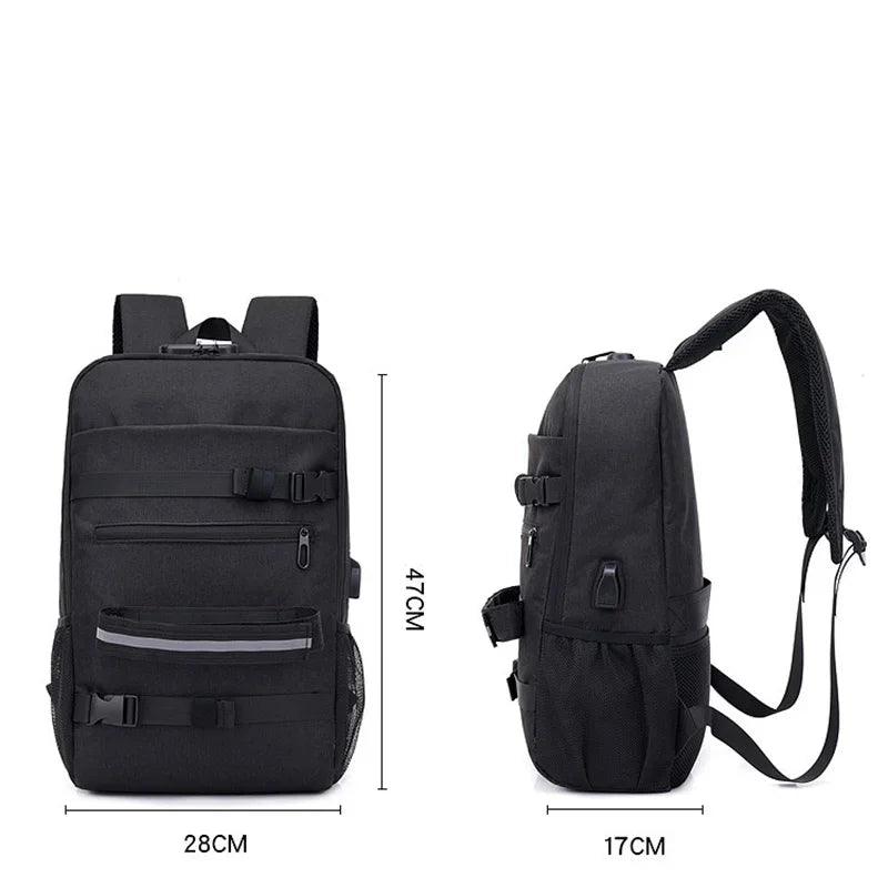 canvas men fashion Usb school backpack laptop computer the nightmare befor christmas my melody