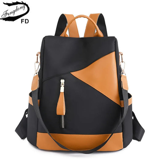 casual backpacks for women Anti-theft backpack lightweight travel backpack oxford waterproof fabric shoulder bag woman bagpack