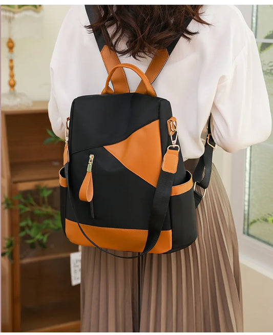 casual backpacks for women Anti-theft backpack lightweight travel backpack oxford waterproof fabric shoulder bag woman bagpack