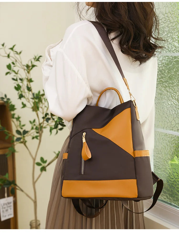 casual backpacks for women Anti-theft backpack lightweight travel backpack oxford waterproof fabric shoulder bag woman bagpack