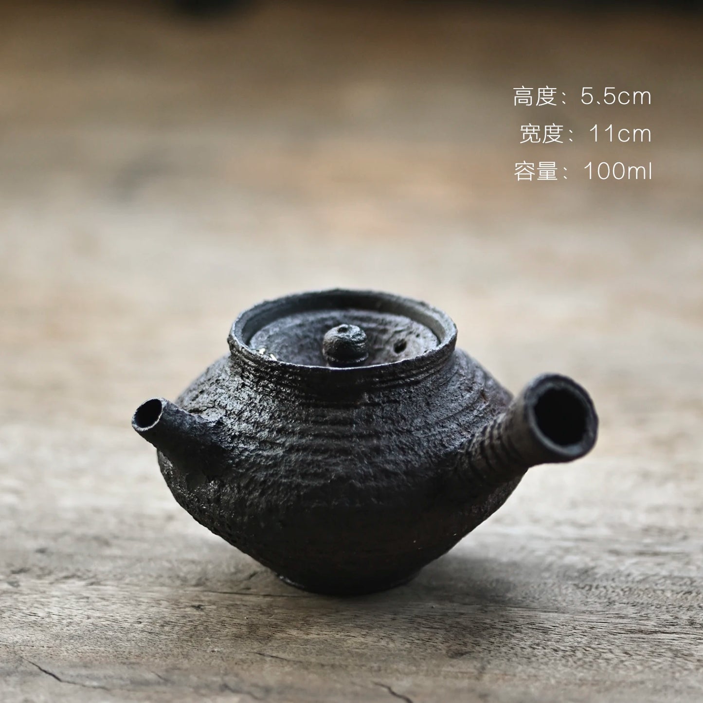 ceramic POTS manually coarse pottery curium nailed hand knead the side the teapot orphan works one thing a beat