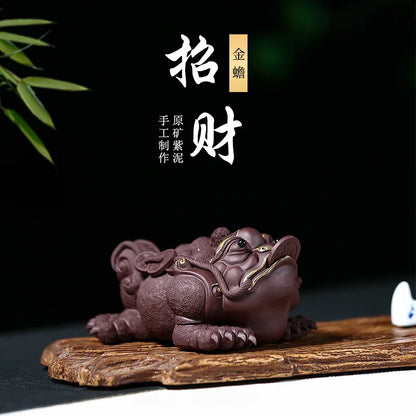 ceramic colour spittor one-size-fits-all lucky pet boutique tea can keep handmade tea and play furnishing articles