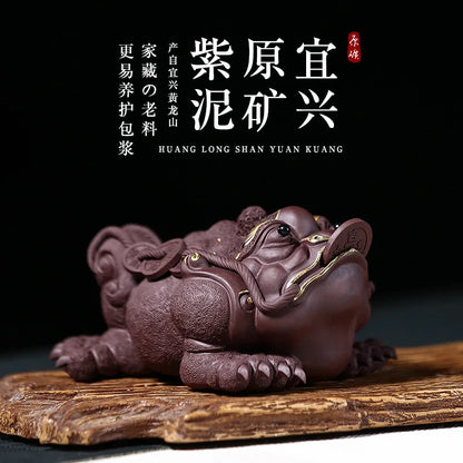 ceramic colour spittor one-size-fits-all lucky pet boutique tea can keep handmade tea and play furnishing articles