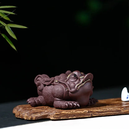 ceramic colour spittor one-size-fits-all lucky pet boutique tea can keep handmade tea and play furnishing articles