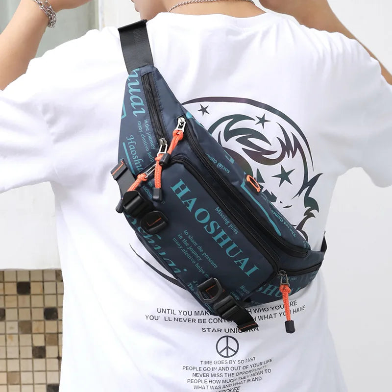 chest bag Waist Pack Men Casual Chest Bag Waterproof Waist Bags Male Messenger Outdoor Sports Phone Pouch