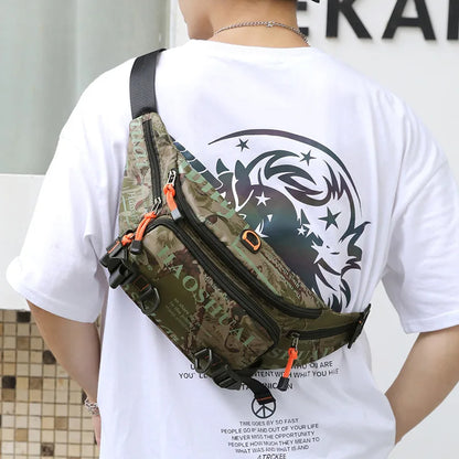 chest bag Waist Pack Men Casual Chest Bag Waterproof Waist Bags Male Messenger Outdoor Sports Phone Pouch