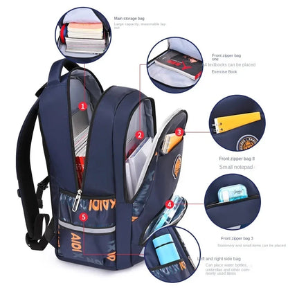 children School Bags Boys Kids backpack Primary orthopedic school Backpack girls Waterproof Schoolbag Book Bag mochila infantil