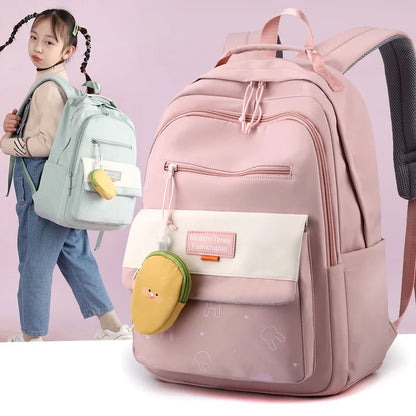 children school bags For girls large Schoolbag Kawaii Primary school book bag school backpack kids Waterproof Travel Rucksack