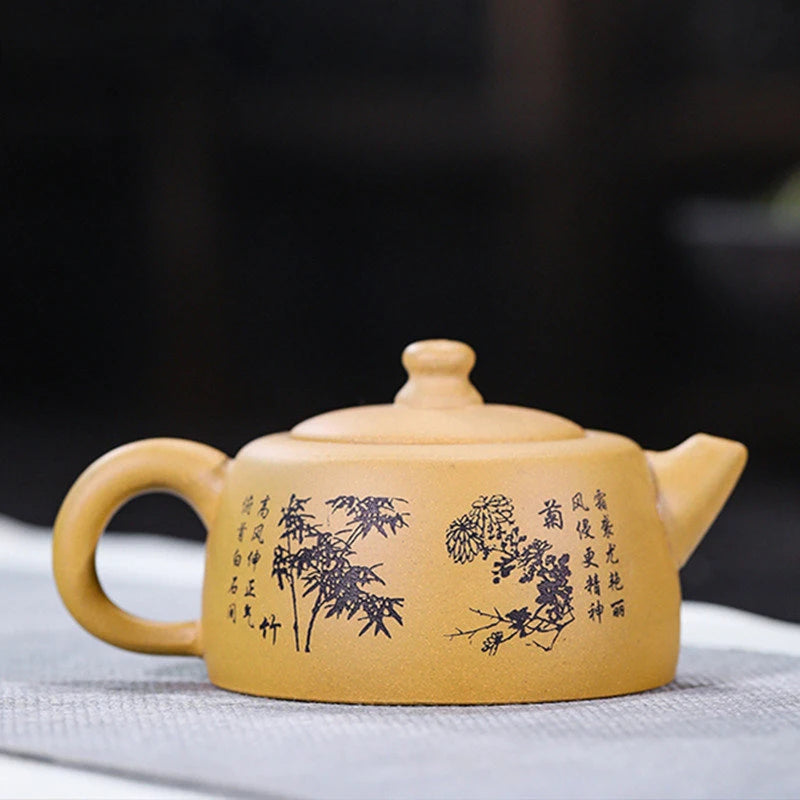 clásicas de arcilla púrpura, tetera hecha a con filtro de barro, tetera auténtica Teaware, tetera personalizada para el hogar