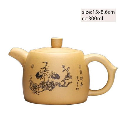 clásicas de arcilla púrpura, tetera hecha a con filtro de barro, tetera auténtica Teaware, tetera personalizada para el hogar