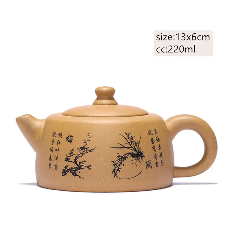 clásicas de arcilla púrpura, tetera hecha a con filtro de barro, tetera auténtica Teaware, tetera personalizada para el hogar