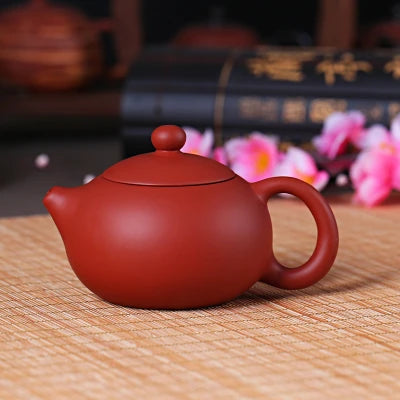 clearance sales Chinese purple clay tea pot 140 / 200ml kungfu pot marked black / red clay xishi pots