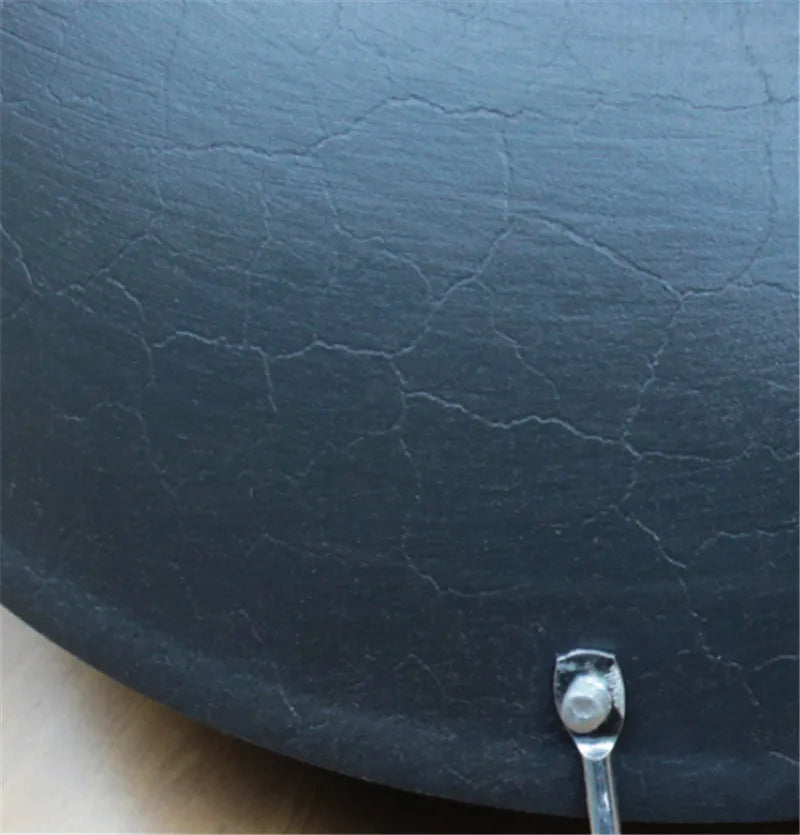 cooking wok cast iron cooking pan steel wok deep frying pan cookware kitchen pot no coating No stick balck shiny chinese pan wok