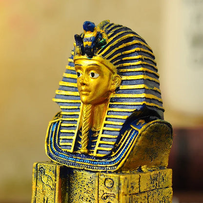 creative ancient Egypt backflow incense burner resin crafts a generation of home Buddha feng shui