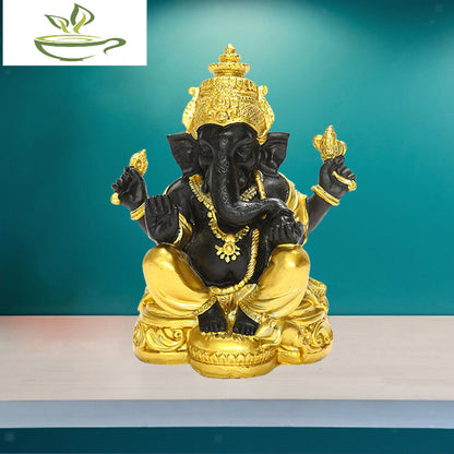 Figurine India Buddha Statue Home Porch Decor for Car Dashboard