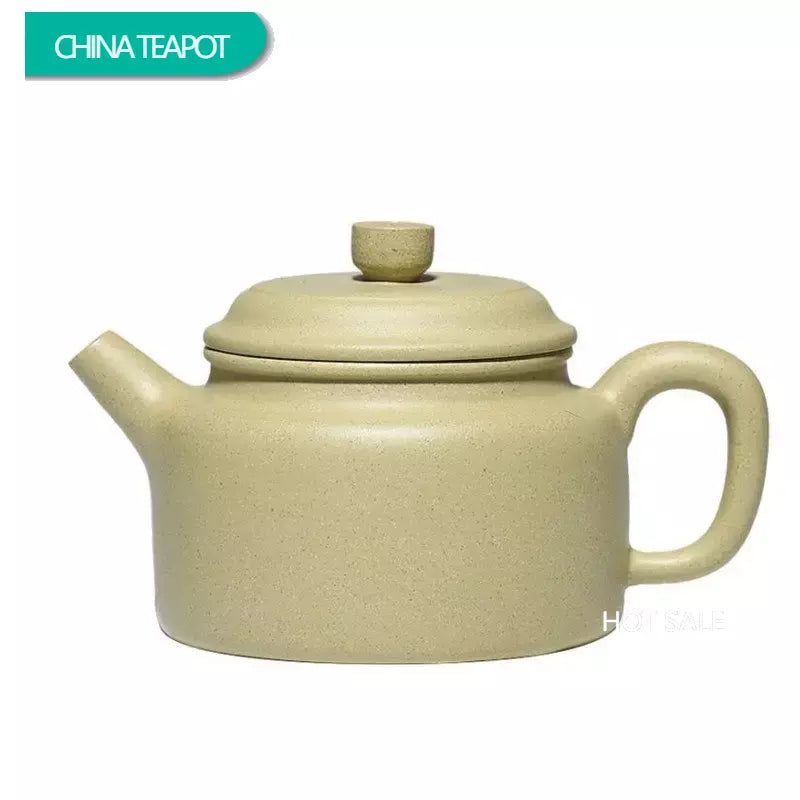 200ml Chinese Yixing High-end Purple Clay Teapots Famous Handmade Tea Pot Raw Ore Green Mud Kettle Zisha Tea Set Collection Gift