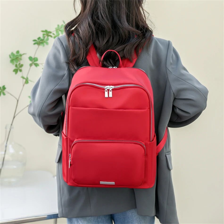 designer Women Backpacks High Quality Nylon School Book Bag for Girls Female Travel Bagpack Ladies Back Pack Casual Rucksack Sac