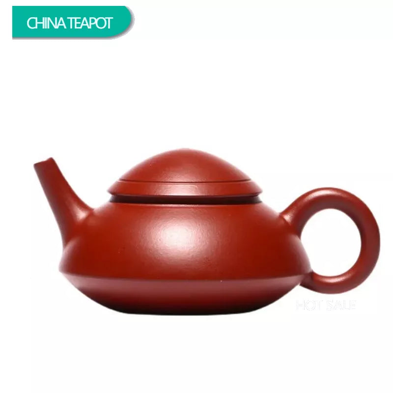 90ml Chinese Yixing Small Capacity Purple Clay Teapots Famous Artists Handmade Raw Ore Dahongpao Tea Pot Kettle Zisha Tea Set