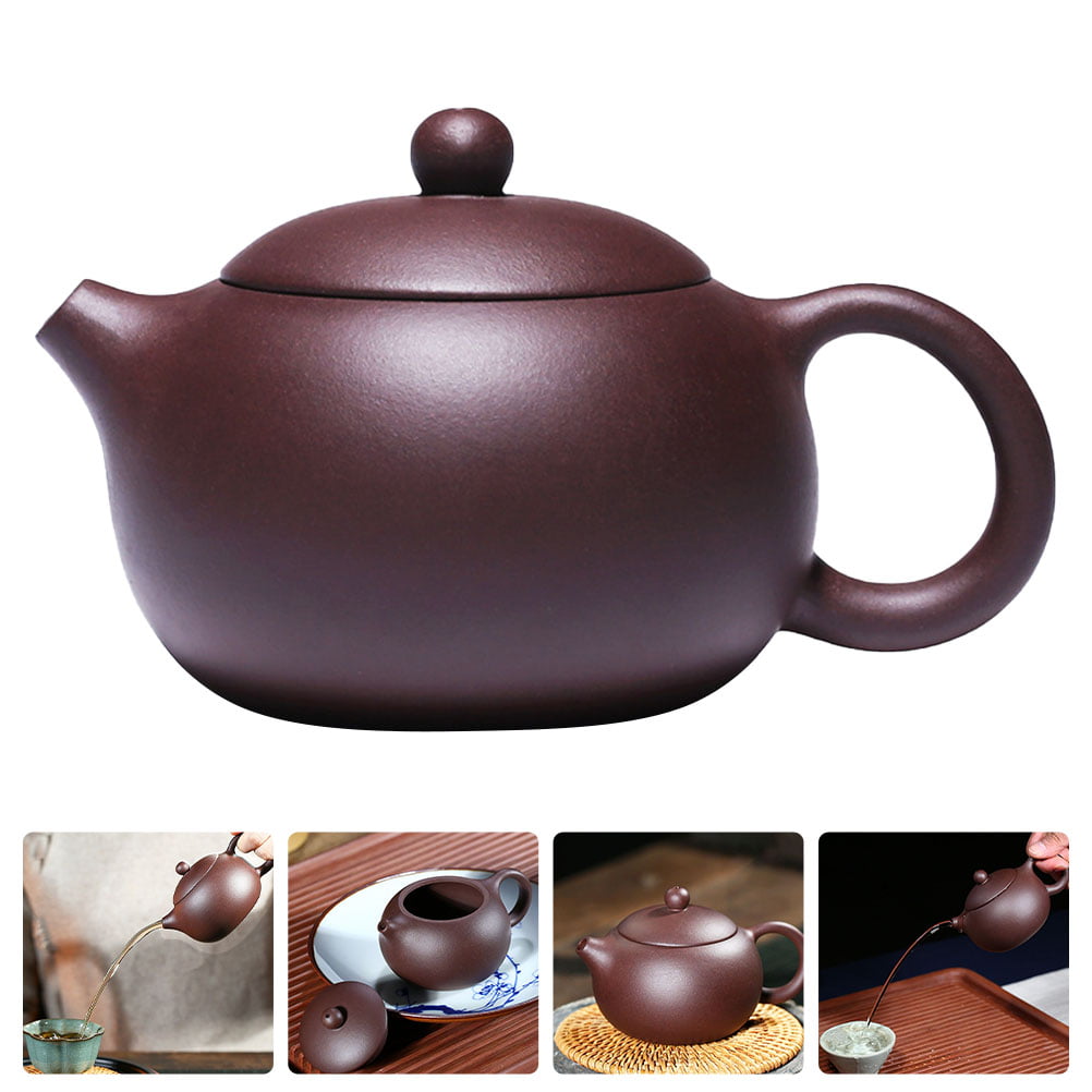 Teapot Tea Pot Clay Kettle Ceramic Chinese Yixing Zisha Porcelain Asian Purple Sand Japanese Coffee Xishi Kung Fu Kungfu