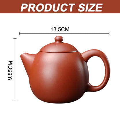 Clay Teapot Zisha Teapot Purple Clay Teapot Chinese Zisha Tea Xishi Pots Natural Mud Chinese Yixing Clay Zisha Pot Infusers Loose Tea