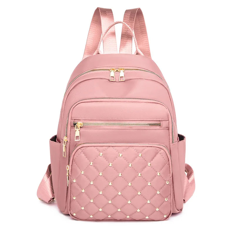 fashion backpack with rivets for women small work backpack female small shoulder bag ladies mini travel backpack Anti-theft bag