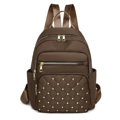 fashion backpack with rivets for women small work backpack female small shoulder bag ladies mini travel backpack Anti-theft bag