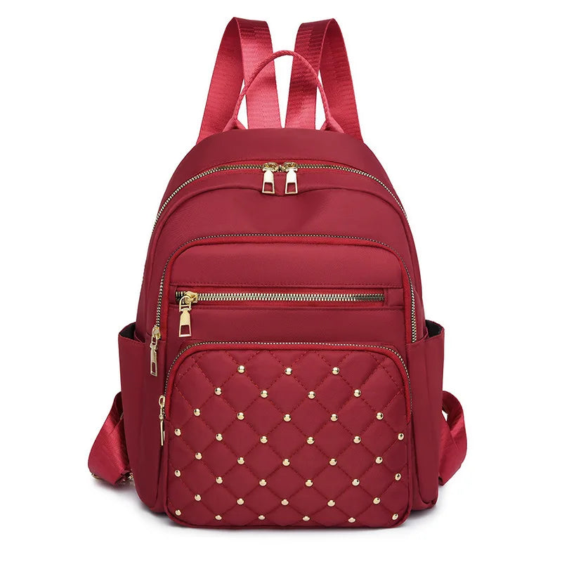 fashion backpack with rivets for women small work backpack female small shoulder bag ladies mini travel backpack Anti-theft bag