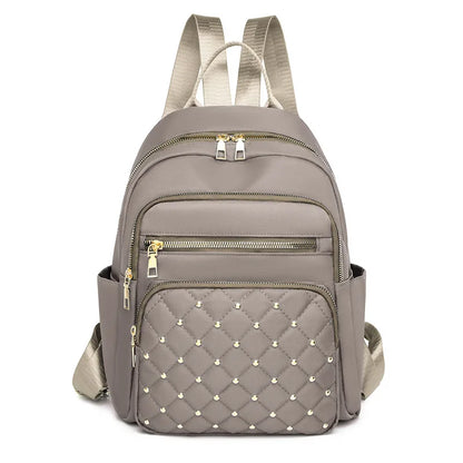 fashion backpack with rivets for women small work backpack female small shoulder bag ladies mini travel backpack Anti-theft bag