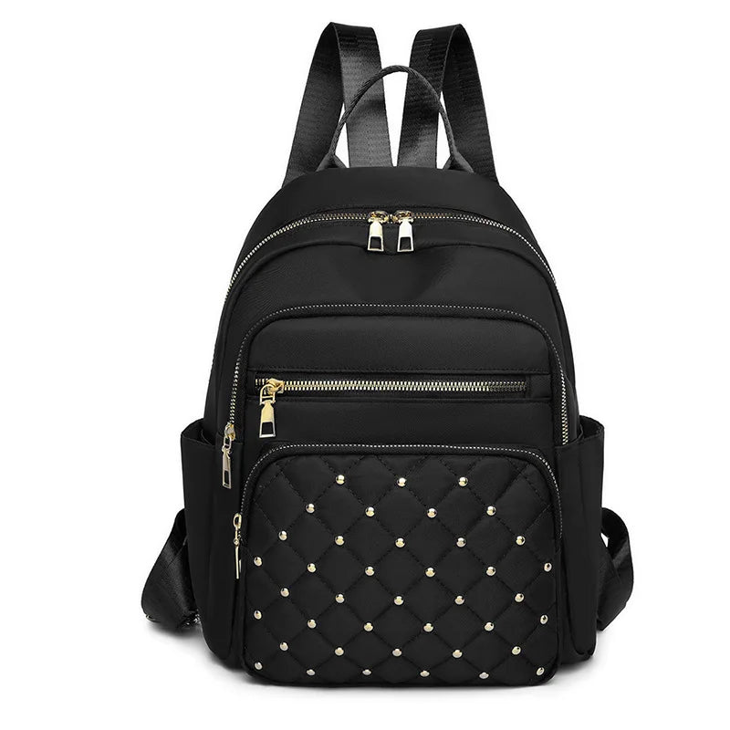 fashion backpack with rivets for women small work backpack female small shoulder bag ladies mini travel backpack Anti-theft bag