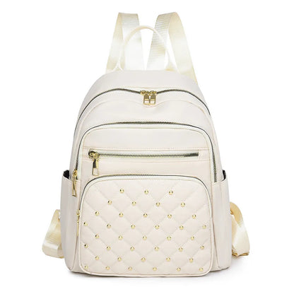 fashion backpack with rivets for women small work backpack female small shoulder bag ladies mini travel backpack Anti-theft bag